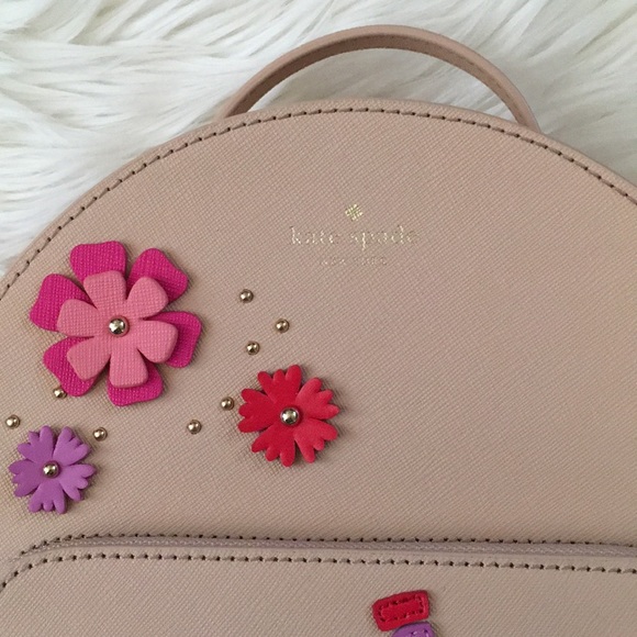 Kate Spade Mini backpack cactus Toni hot sauce - Picture 3 of 11